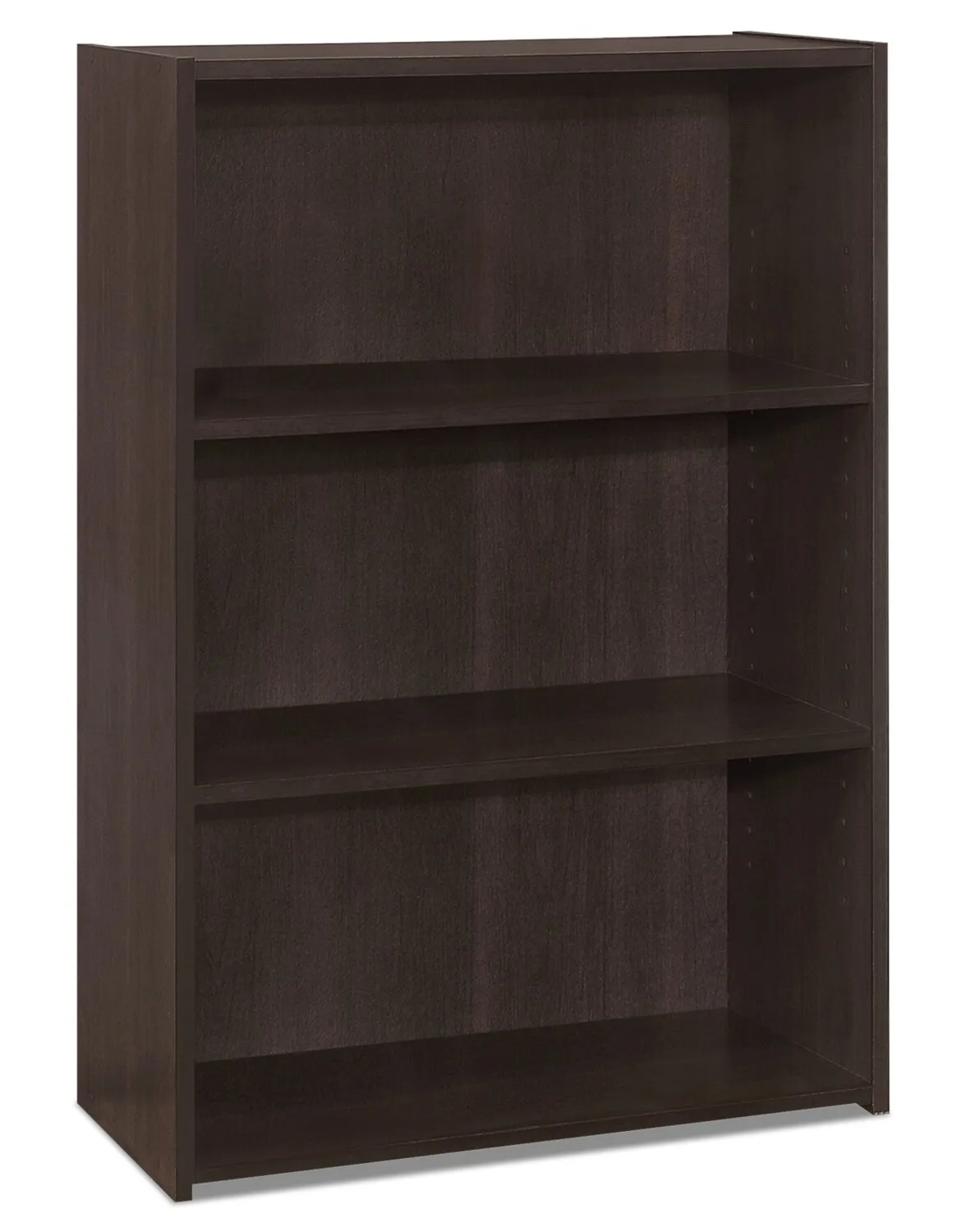 Derby 3-Shelf Bookcase - Espresso