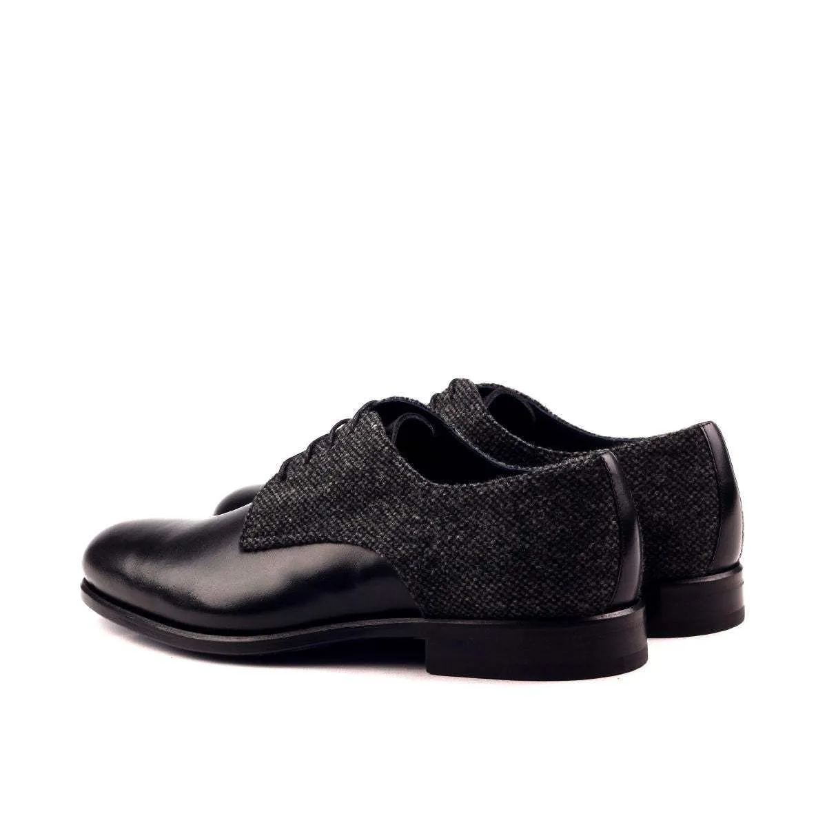 Derby-Box Calf, Sartorial, Black, Grey-Wholesale