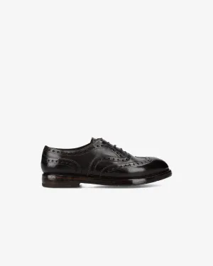 Derby shoes in king brass horse leather