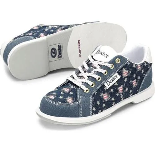 Dexter Womens Liberty Stars & Strikes Bowling Shoes
