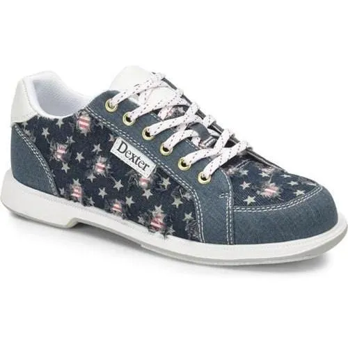 Dexter Womens Liberty Stars & Strikes Bowling Shoes
