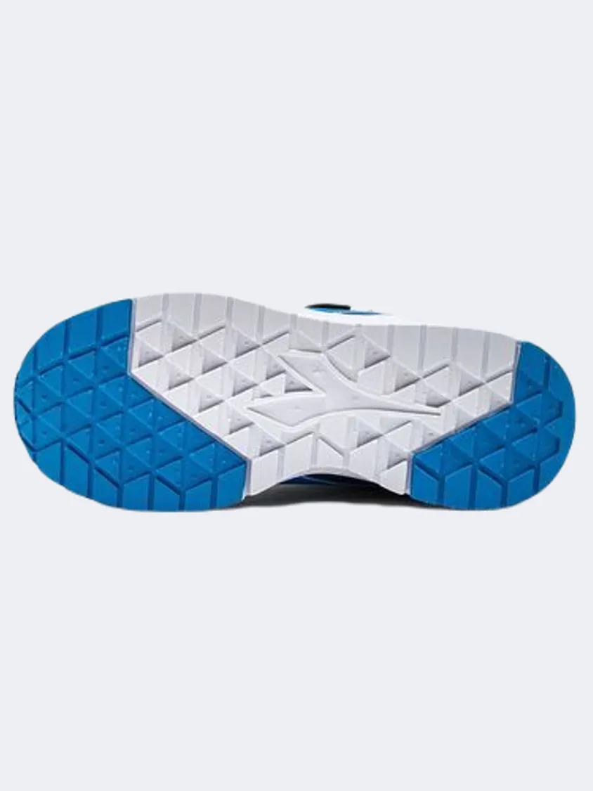 Diadora Falcon Sl V 4 Ps-Boys Running Shoes Blue/Navy/White