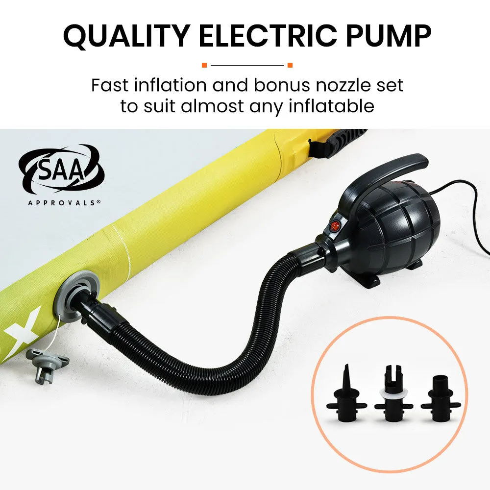 Durable Inflatable Air Track Mat 400x100x10cm with Pump - Proflex