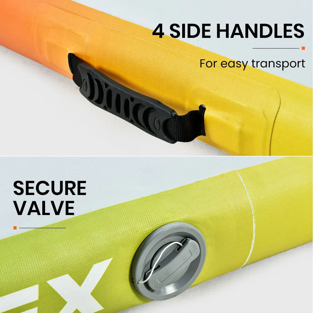 Durable Inflatable Air Track Mat 400x100x10cm with Pump - Proflex