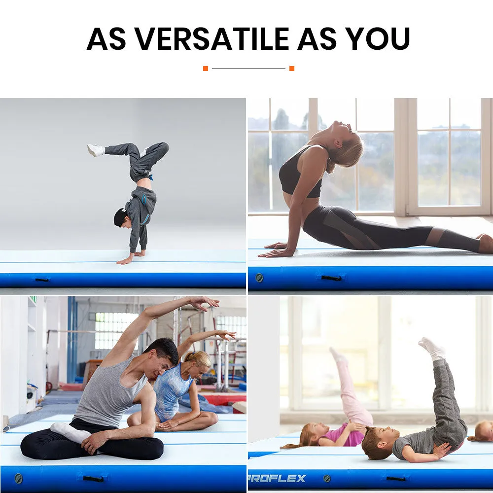Durable Inflatable Air Track Mat 600x200x20cm for Gymnastics - Proflex