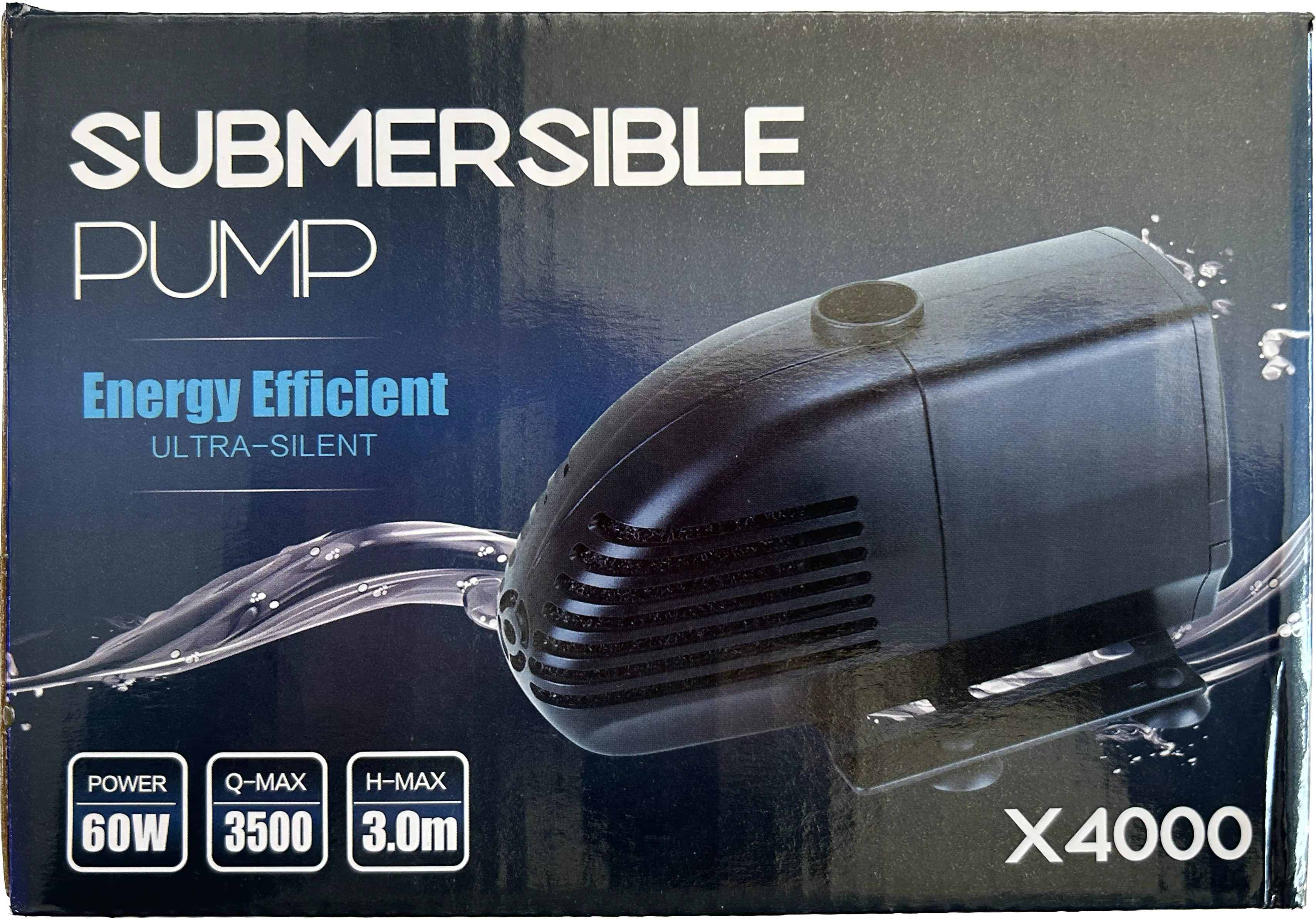 EnjoyRoyal Advanced Submergable pump 3500L/H 62W