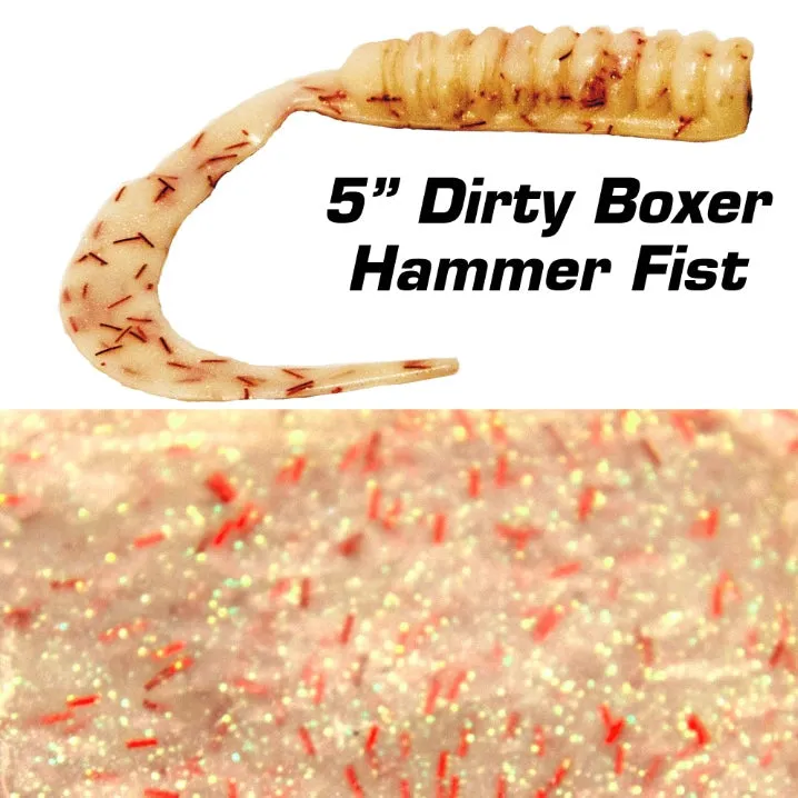 Fish Bites Fight Club Dirty Boxer Curly Tail