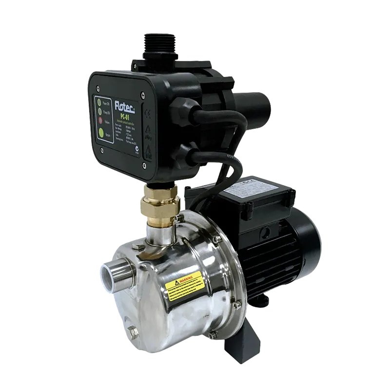 Flotec AJP40 0.45kW Jet Pressure Pump with Press Control (Max 58LPM/380kPa)