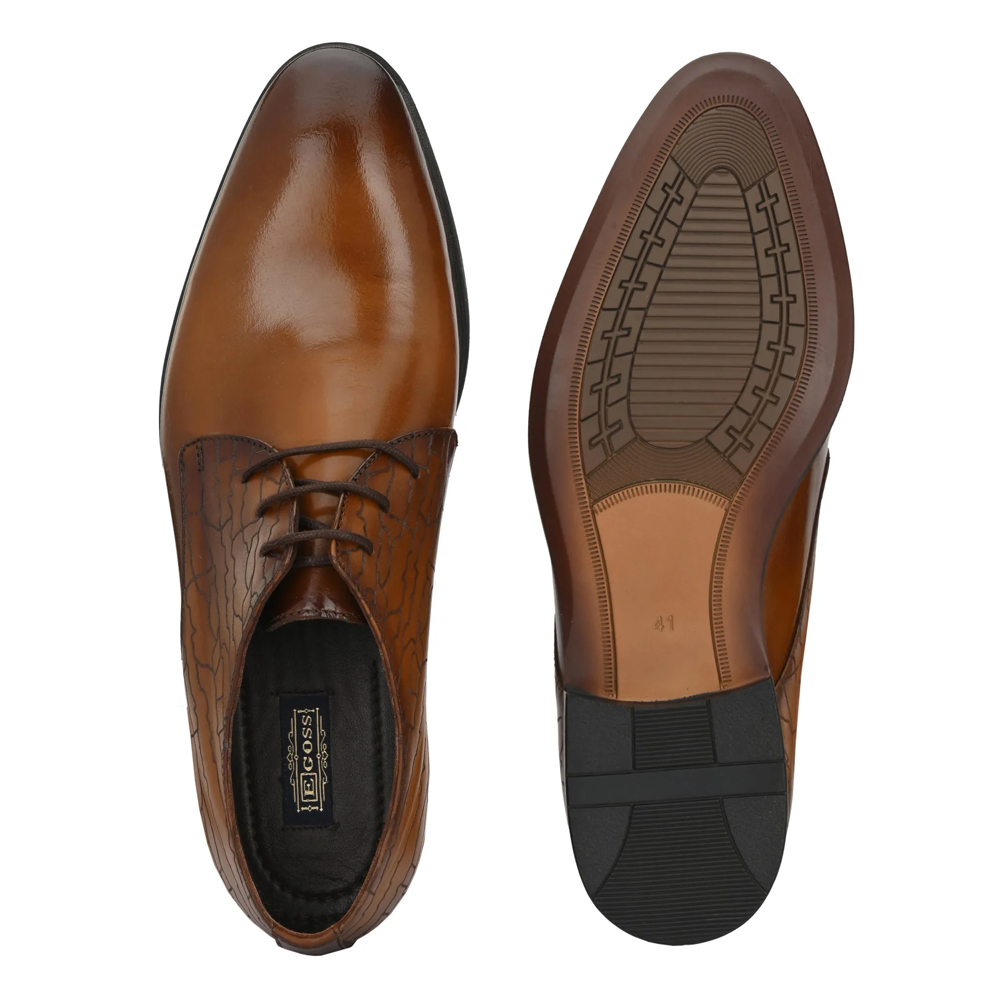 Formal Leather Laceup Shoes For Men