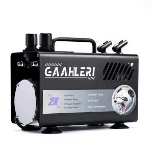 Gaahleri GT-918 Dual Drive Airbrush Compressor