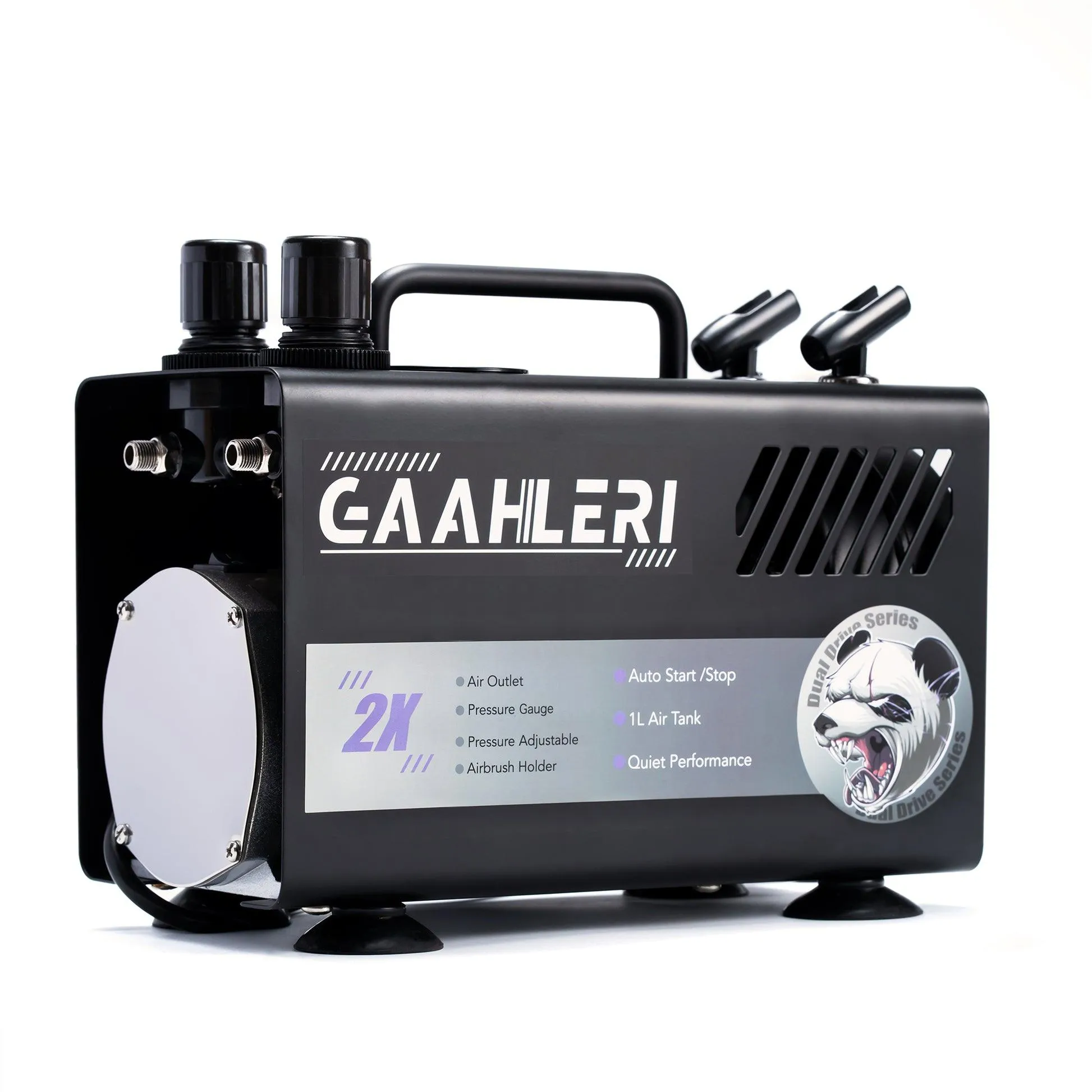 Gaahleri GT-918 Dual Drive Airbrush Compressor
