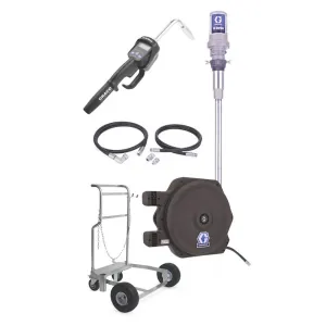 GRACO LD Series 3:1 Mobile Oil Pump Package - with Cart