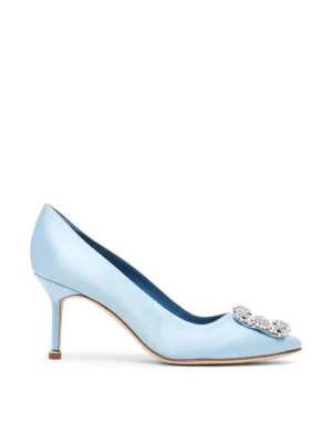 Hangisi Satin Pumps