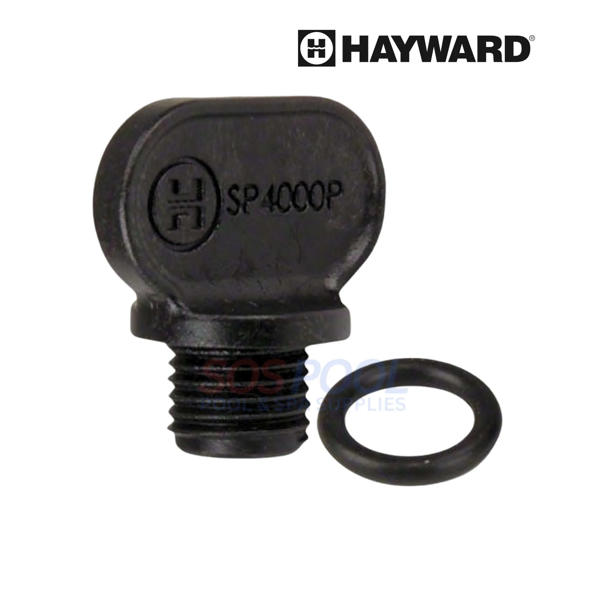 Hayward Drain Plug With O-Ring For Universal H-Series Heaters | SPX4000FG