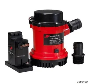 HEAVY DUTY COMBO BILGE PUMP WITH AUTOMATIC ELECTROMAGNETIC SWITCH