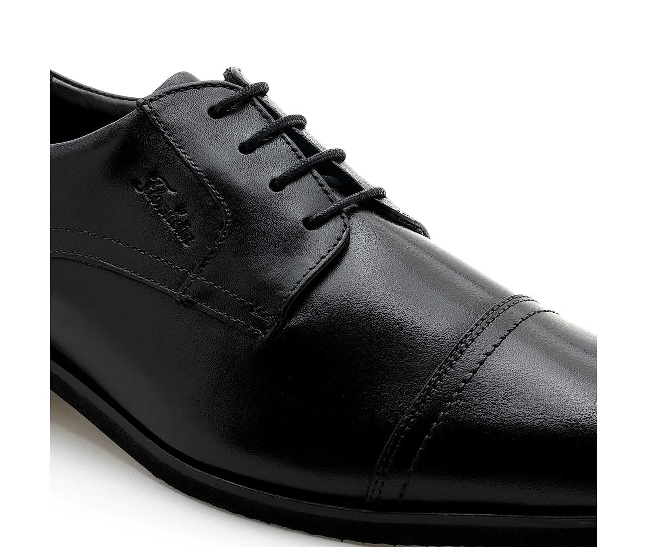 Hector2 Black Men Toe cap Formal