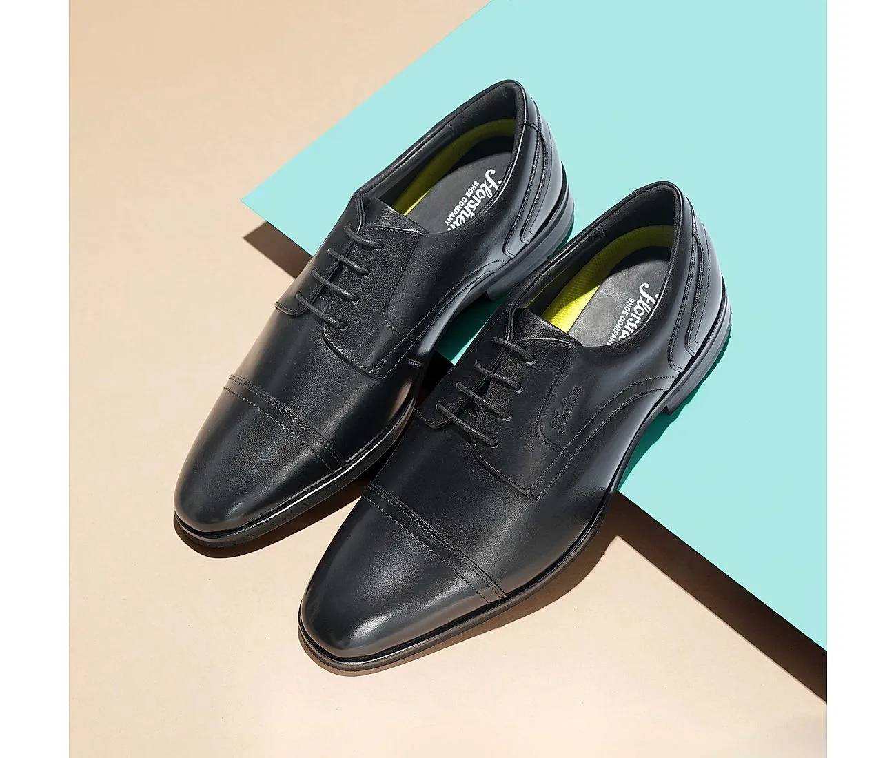 Hector2 Black Men Toe cap Formal