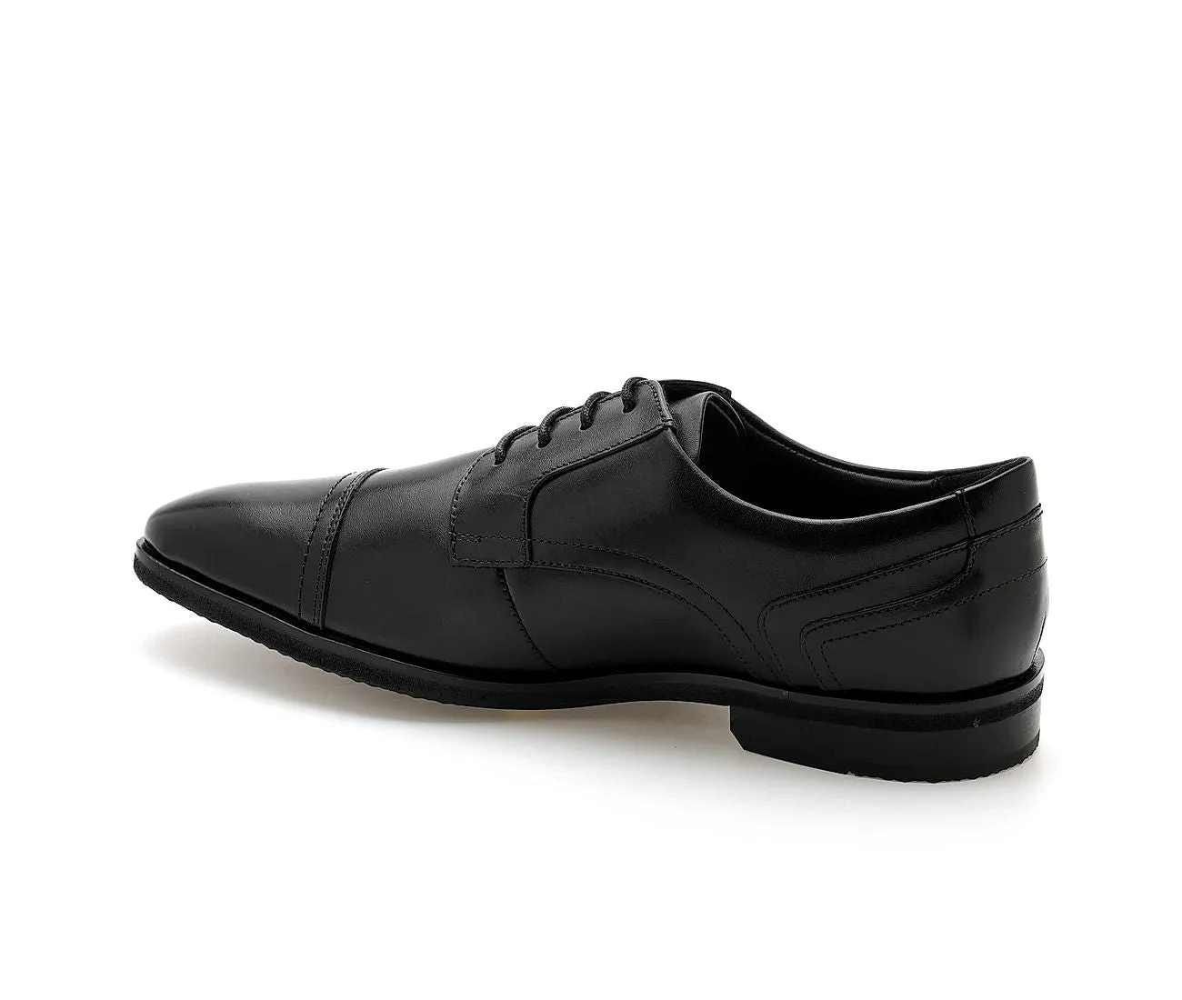Hector2 Black Men Toe cap Formal