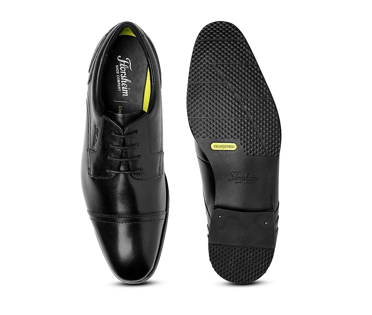 Hector2 Black Men Toe cap Formal