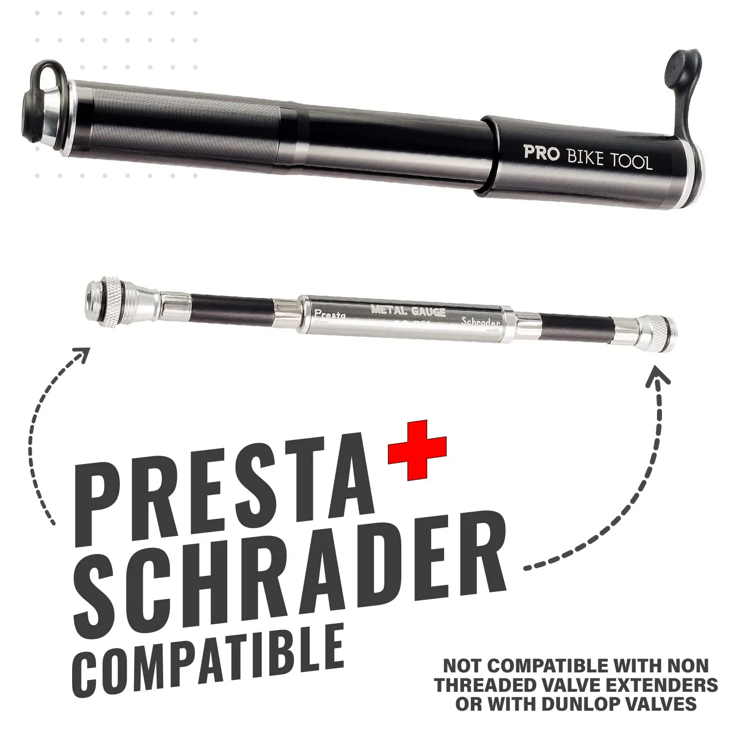 High Pressure Mini Pump w/Gauge