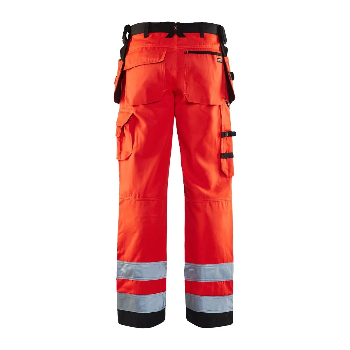 High&#x20;Vis&#x20;Craftsman&#x20;Trouser&#x20;1568&#x20;High&#x20;Vis&#x20;Oranje&#x2F;Marine&#x20;-&#x20;Bl&#xE5;kl&#xE4;der