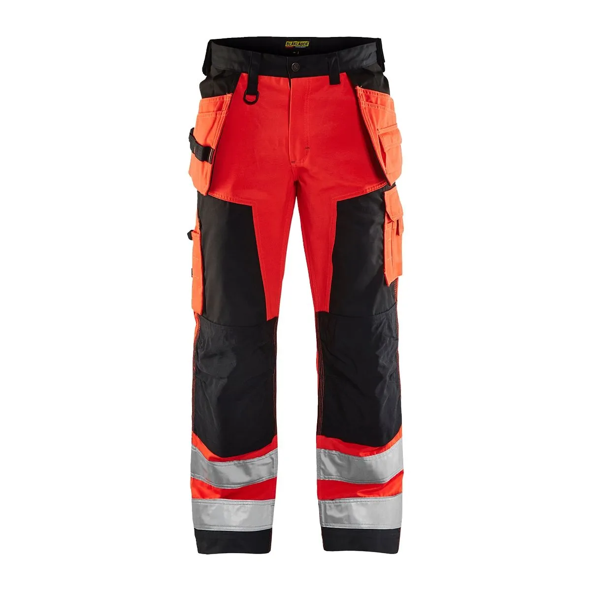 High&#x20;Vis&#x20;Craftsman&#x20;Trouser&#x20;1568&#x20;High&#x20;Vis&#x20;Oranje&#x2F;Marine&#x20;-&#x20;Bl&#xE5;kl&#xE4;der
