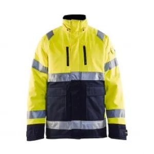 High&#x20;Vis&#x20;Winter&#x20;Jacket&#x20;4828&#x20;High&#x20;Vis&#x20;Geel&#x2F;Marineblauw&#x20;-&#x20;Bl&#xE5;kl&#xE4;der