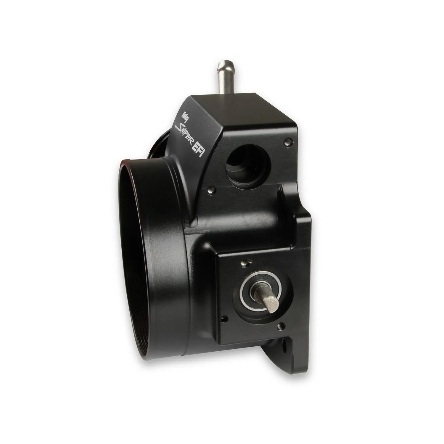 Holley Sniper EFI Throttle Body - Stock Flange - 102 mm Single Blade - IAC Provision - Billet  - Black Anodized - GM LS-Series
