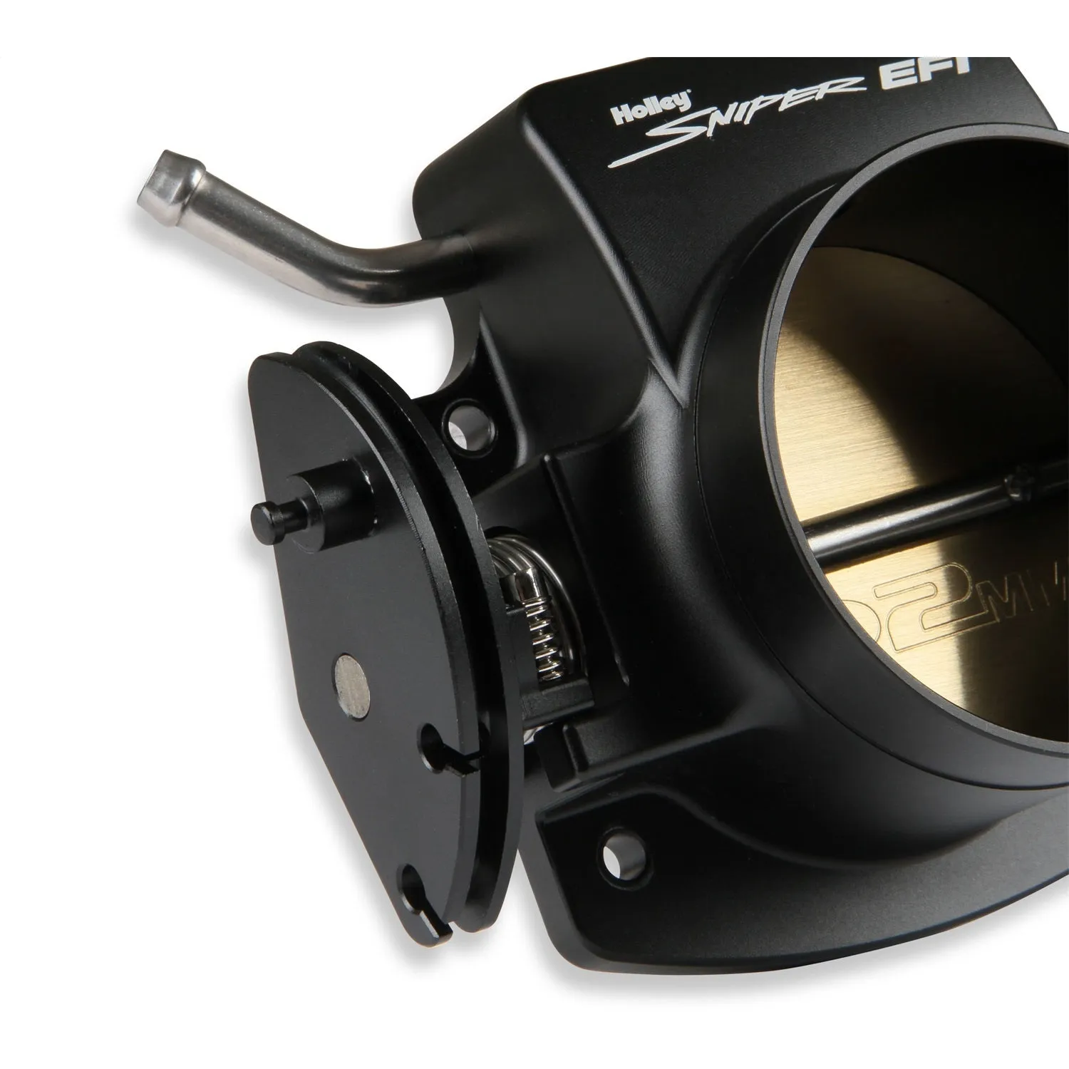 Holley Sniper EFI Throttle Body - Stock Flange - 92 mm Single Blade - IAC Provision - Billet  - Black Anodized - GM LS-Series