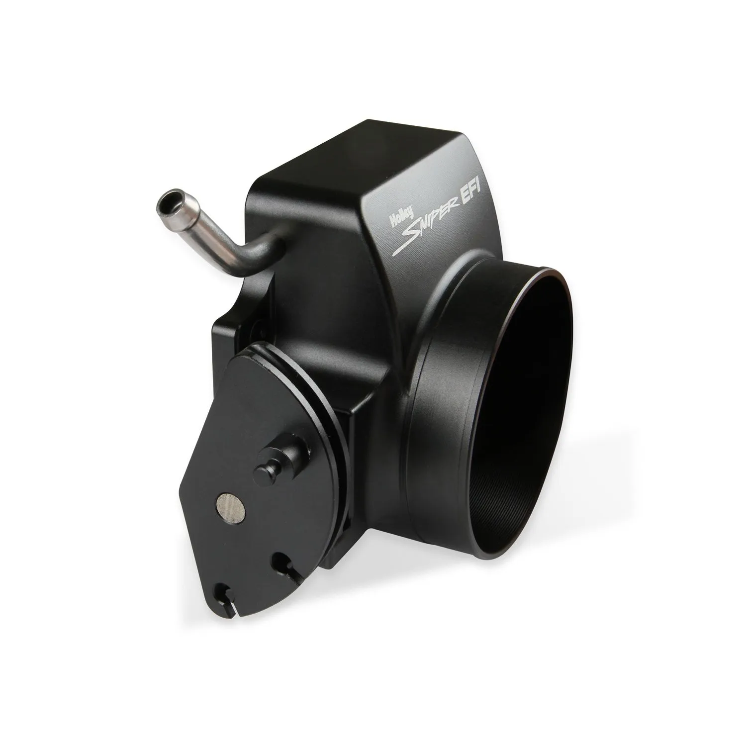 Holley Sniper EFI Throttle Body - Stock Flange - 92 mm Single Blade - IAC Provision - Billet  - Black Anodized - GM LS-Series