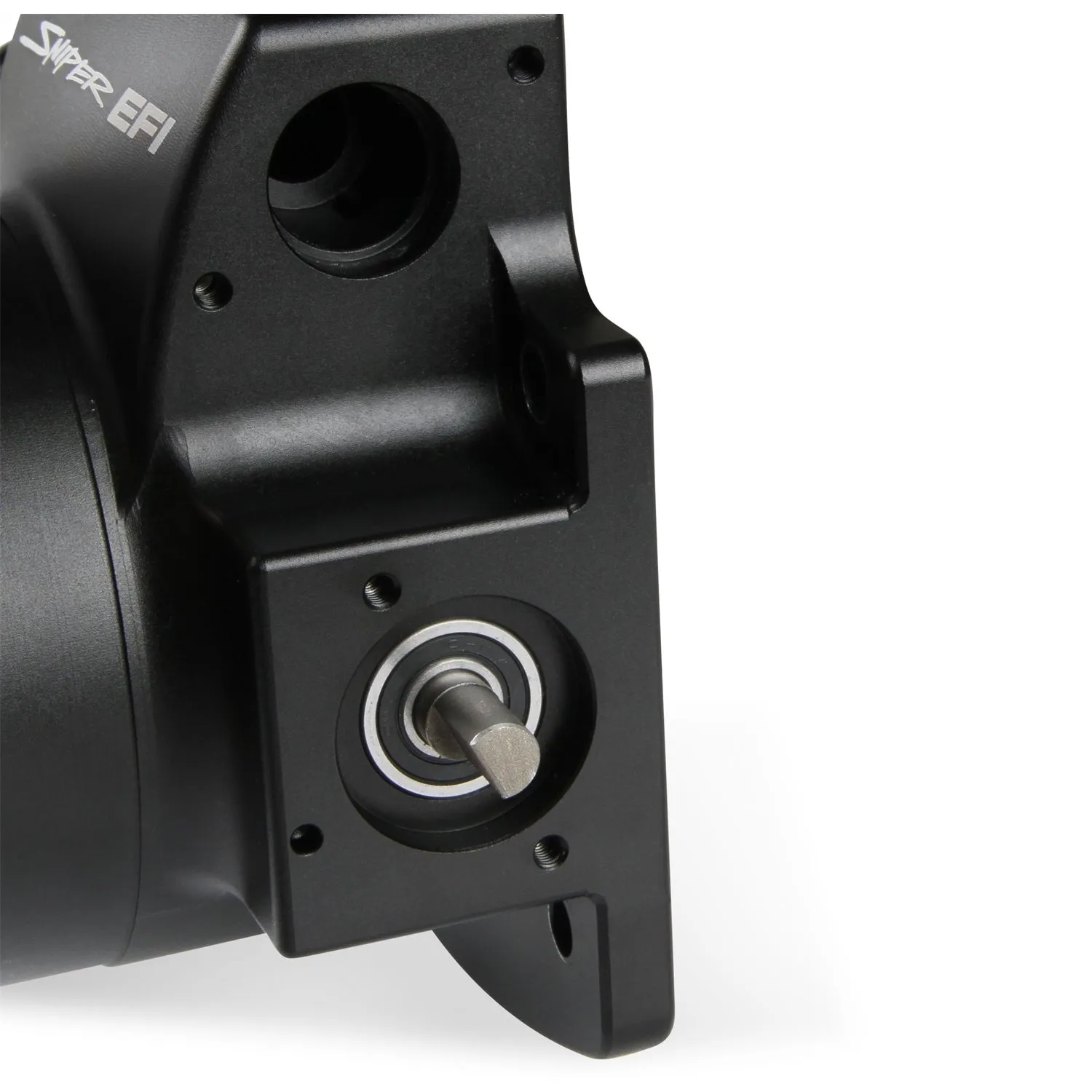 Holley Sniper EFI Throttle Body - Stock Flange - 92 mm Single Blade - IAC Provision - Billet  - Black Anodized - GM LS-Series