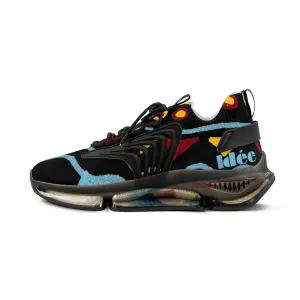 Idee Men's Mesh Sports Sneakers Black