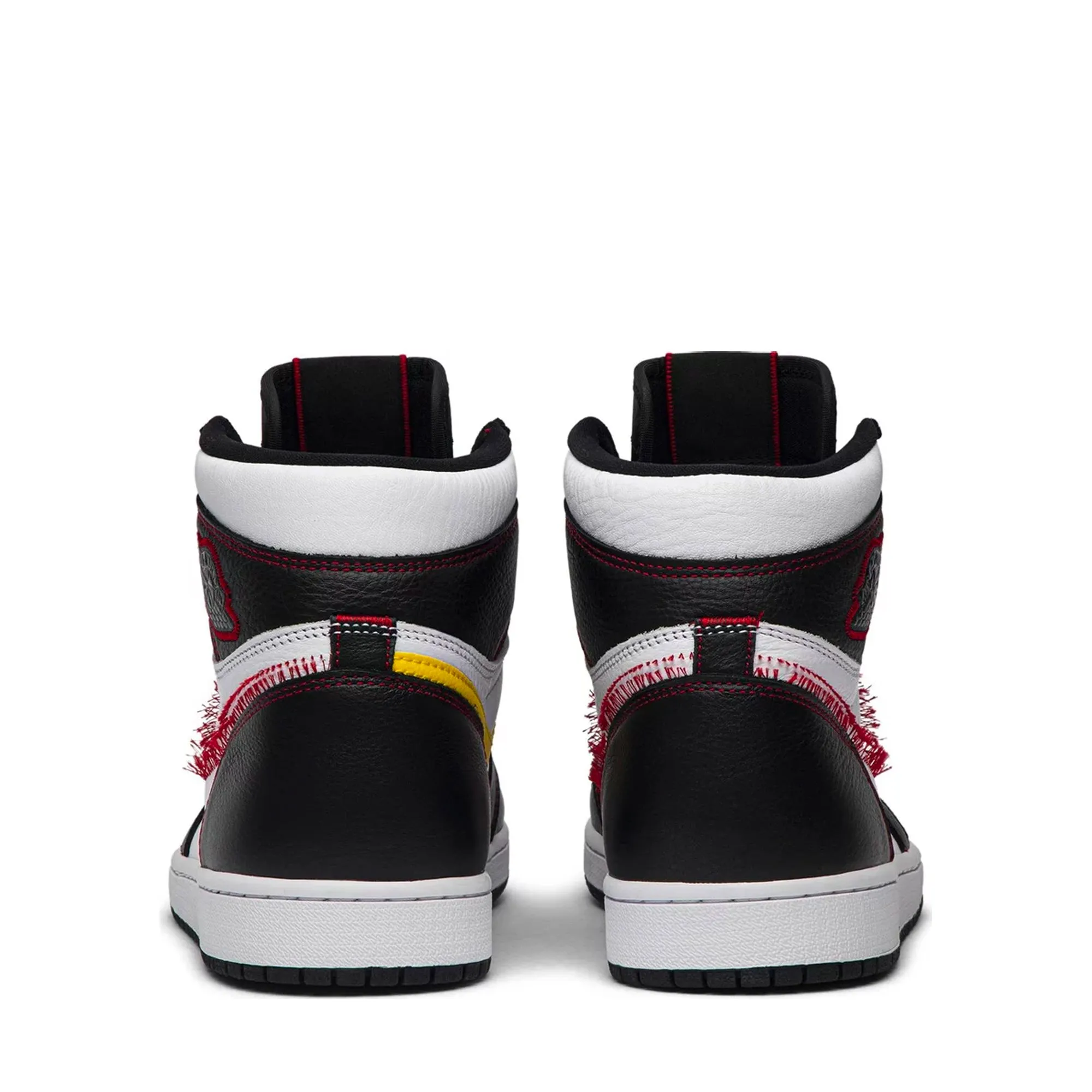 Jordan 1 Retro High Defiant White Black Gym Red