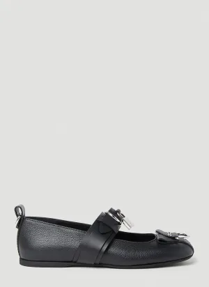 JW Anderson Lock Ballerina Pumps