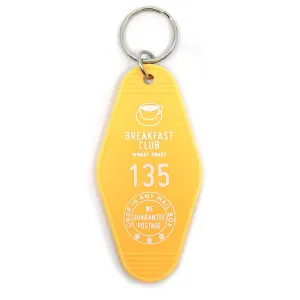 Key Tag - Breakfast Club (Yellow)