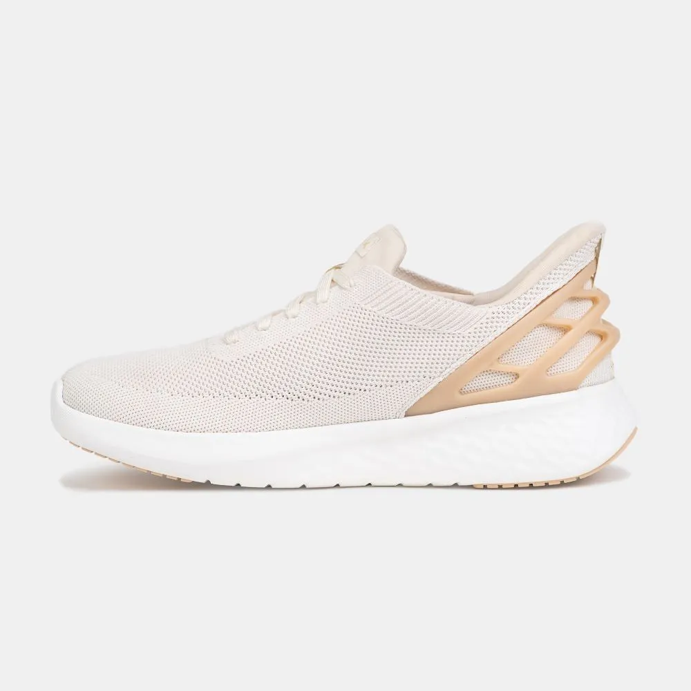 'KIZIK' Unisex Athens Sneaker - White / Creme