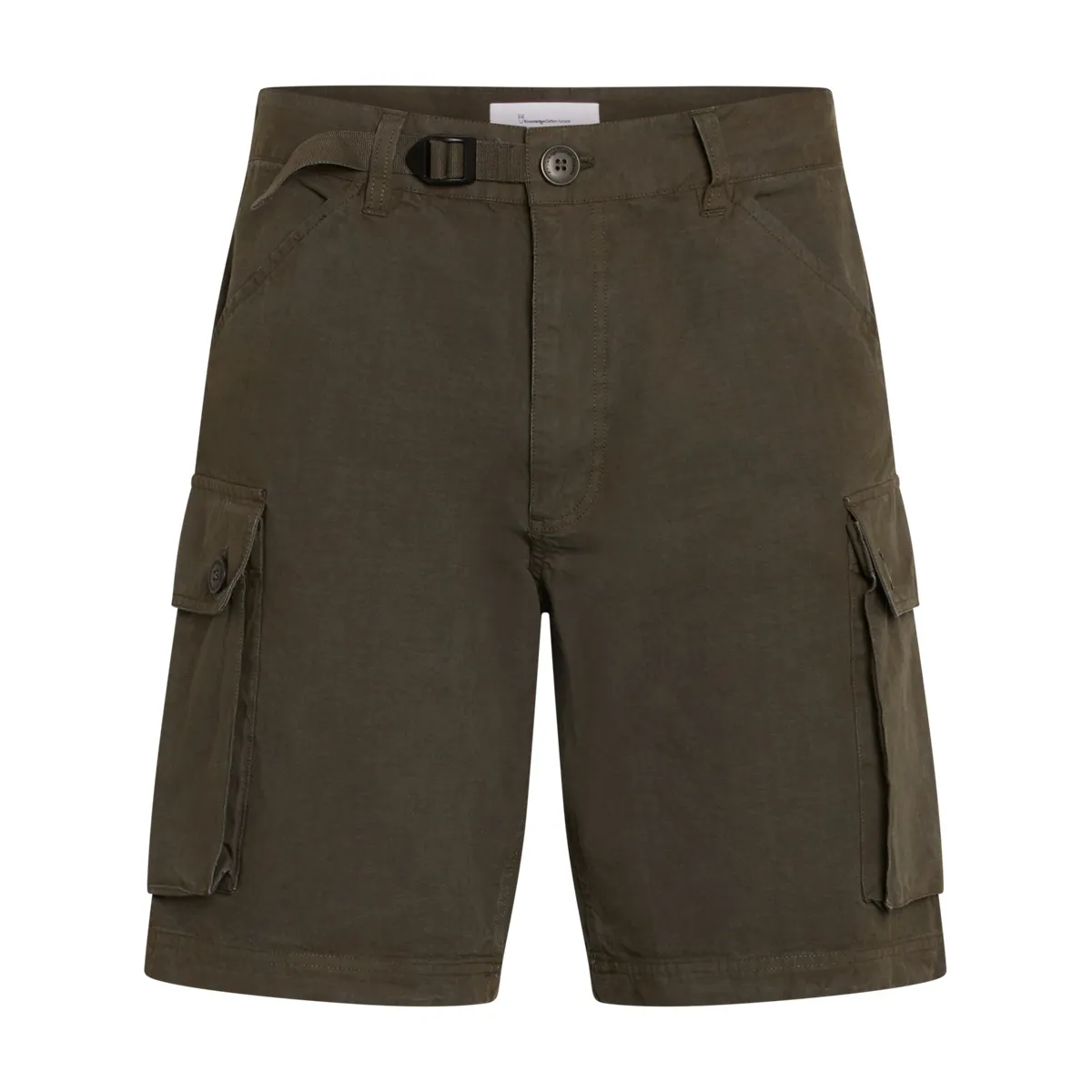 Knowledge Cotton Apparel Trek Durable Rib-Stop Shorts - Gots/Vegan Forrest Night | Buy Knowledge Cotton Apparel Trek Durable Rib-Stop Shorts - Gots/Vegan Forrest Night here | Outnorth