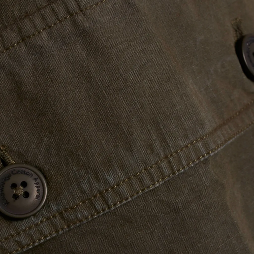 Knowledge Cotton Apparel Trek Durable Rib-Stop Shorts - Gots/Vegan Forrest Night | Buy Knowledge Cotton Apparel Trek Durable Rib-Stop Shorts - Gots/Vegan Forrest Night here | Outnorth