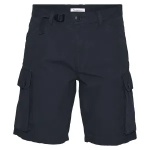 Knowledge Cotton Apparel Trek Durable Rib-Stop Shorts - Gots/Vegan Total Eclipse | Buy Knowledge Cotton Apparel Trek Durable Rib-Stop Shorts - Gots/Vegan Total Eclipse here | Outnorth