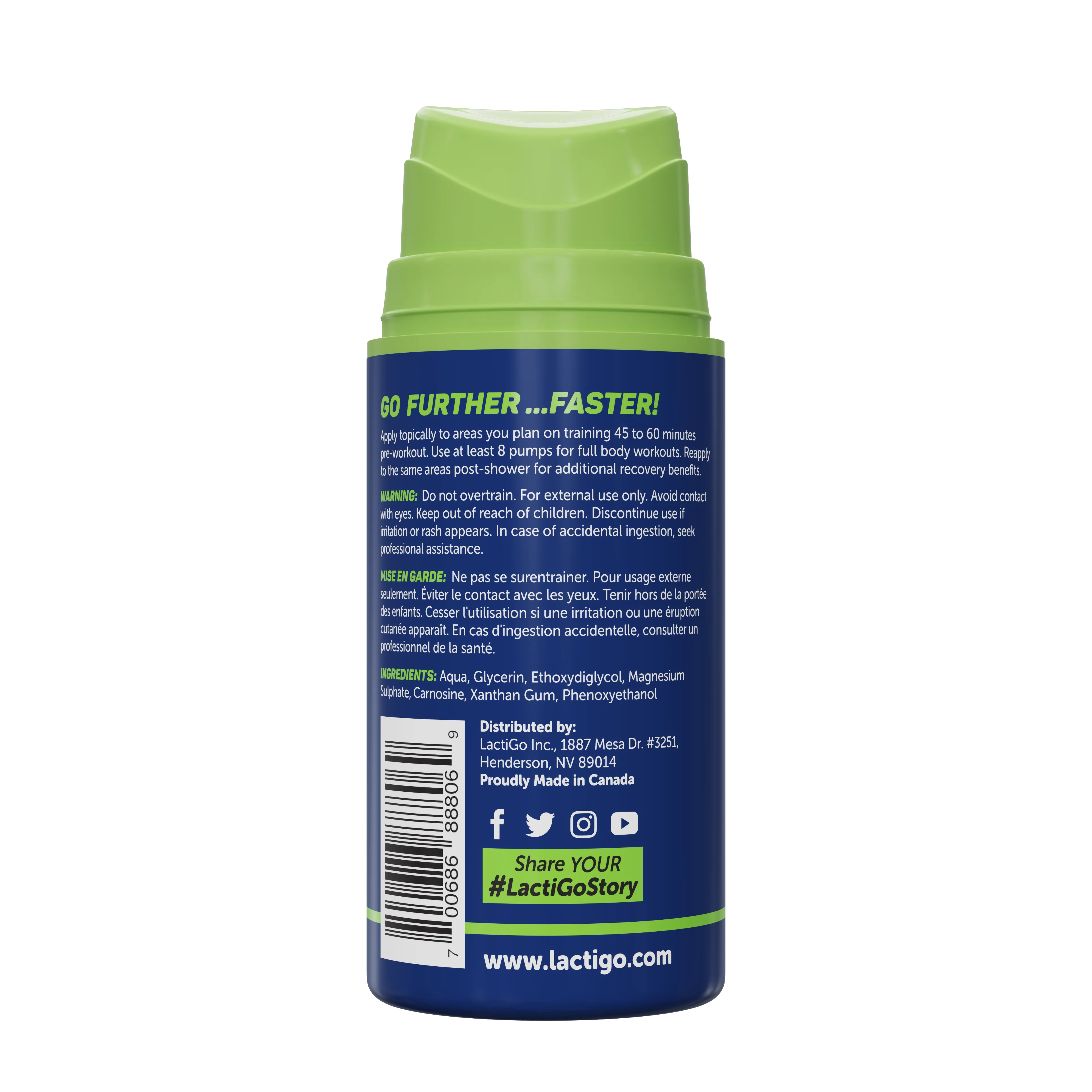 LactiGo Performance and Recovery Gel