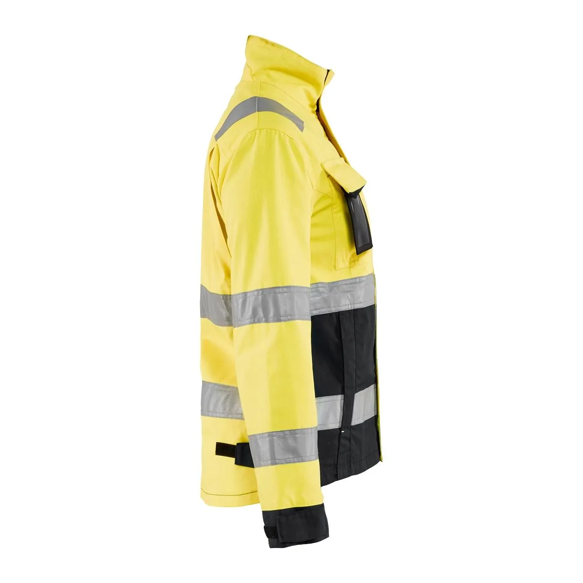 Ladies&#x20;High&#x20;Vis&#x20;Jacket&#x20;4903&#x20;High&#x20;Vis&#x20;Geel&#x2F;Marineblauw&#x20;-&#x20;Bl&#xE5;kl&#xE4;der