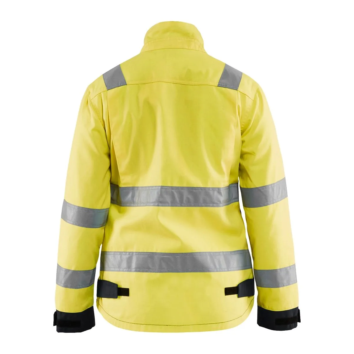 Ladies&#x20;High&#x20;Vis&#x20;Jacket&#x20;4903&#x20;High&#x20;Vis&#x20;Geel&#x2F;Marineblauw&#x20;-&#x20;Bl&#xE5;kl&#xE4;der