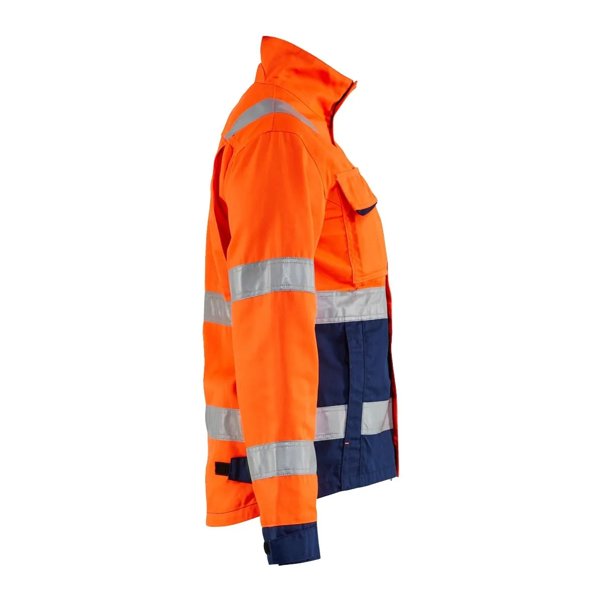 Ladies&#x20;High&#x20;Vis&#x20;Jacket&#x20;4903&#x20;High&#x20;Vis&#x20;Geel&#x2F;Marineblauw&#x20;-&#x20;Bl&#xE5;kl&#xE4;der