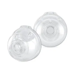 Lansinoh Wearable Pump Replacement Cups with Flanges, Postpartum Essentials - 2ct