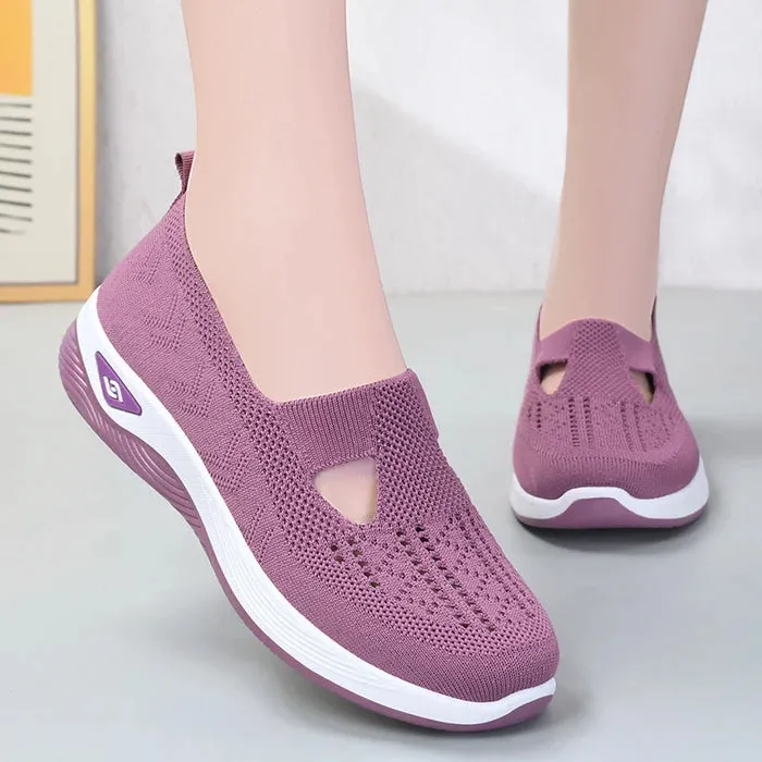 🔥Last Day 49% OFF -Women's Woven Breathable Soft Sole Shoes