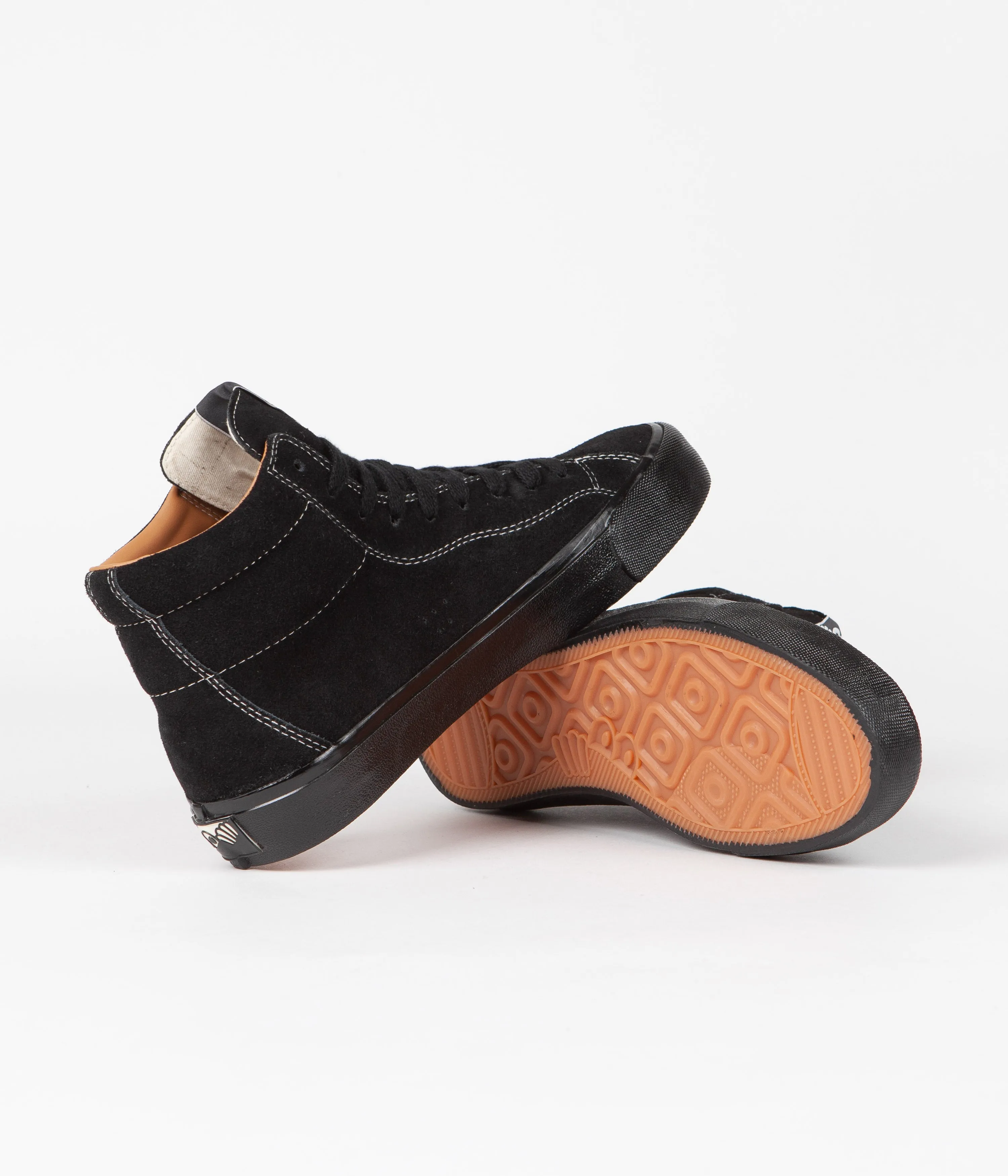 Last Resort AB VM003 Suede Hi Shoes - Black / Black / White