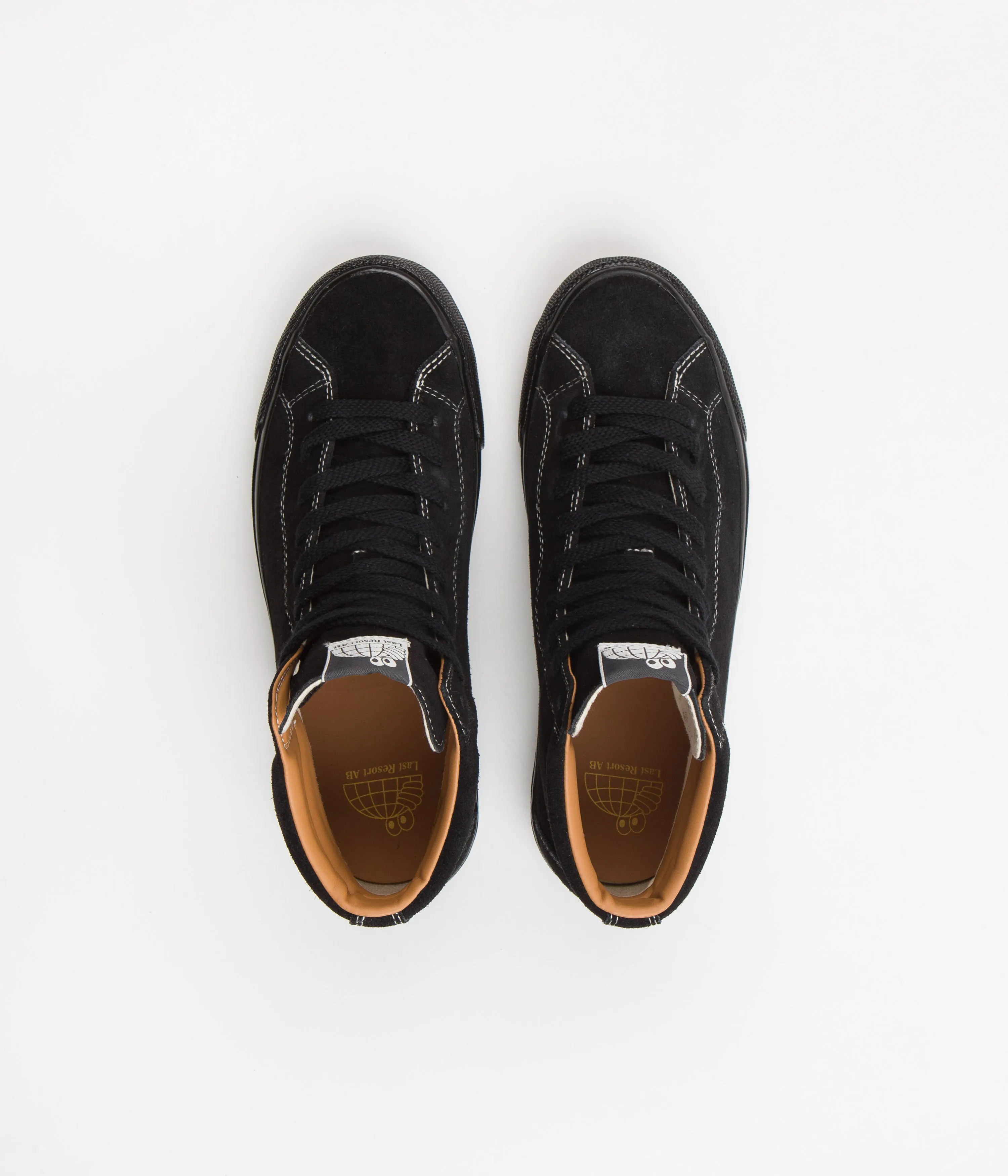 Last Resort AB VM003 Suede Hi Shoes - Black / Black / White
