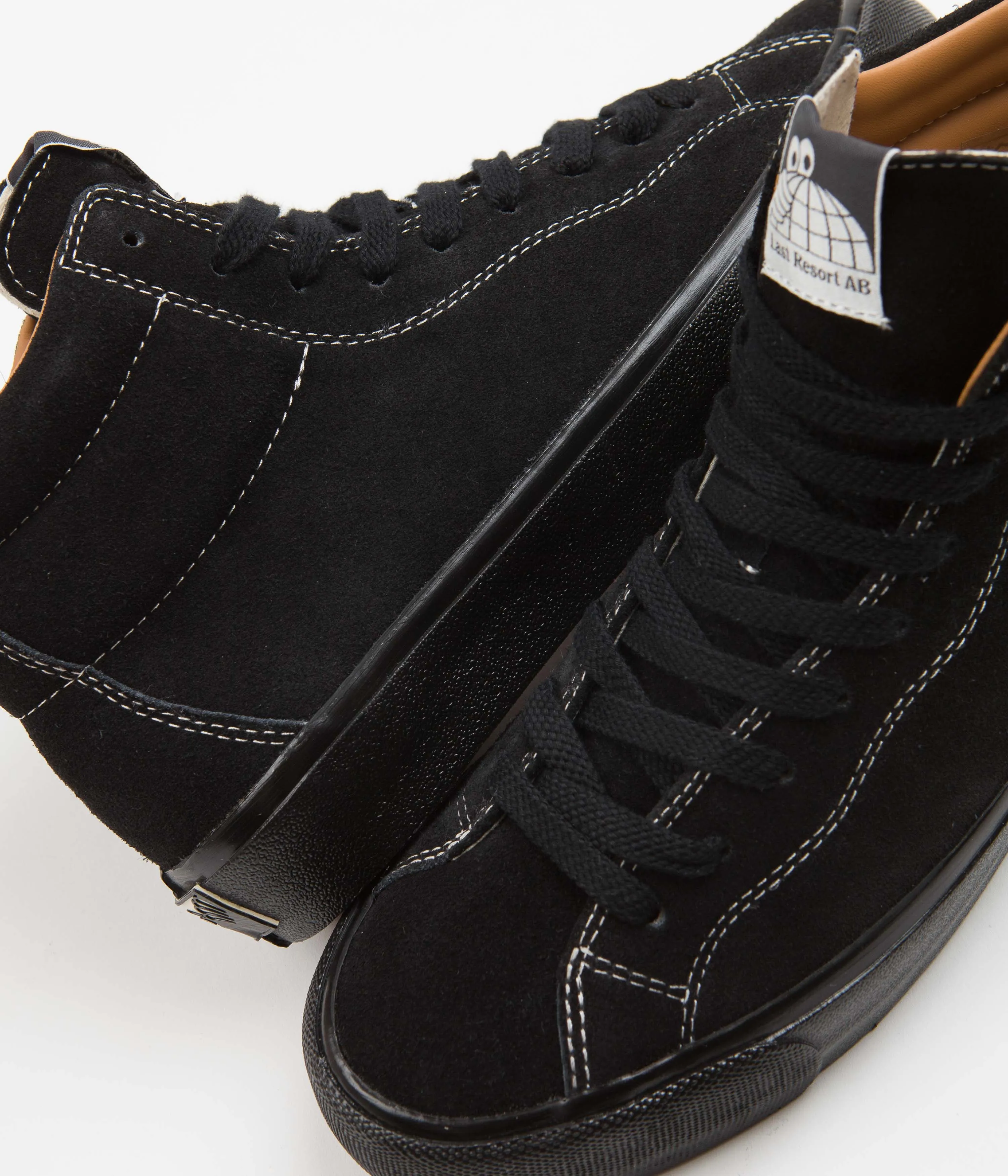 Last Resort AB VM003 Suede Hi Shoes - Black / Black / White