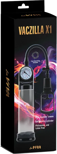 LaViva Vaczilla X1 TPR Chamber Sleeve Penis Pump