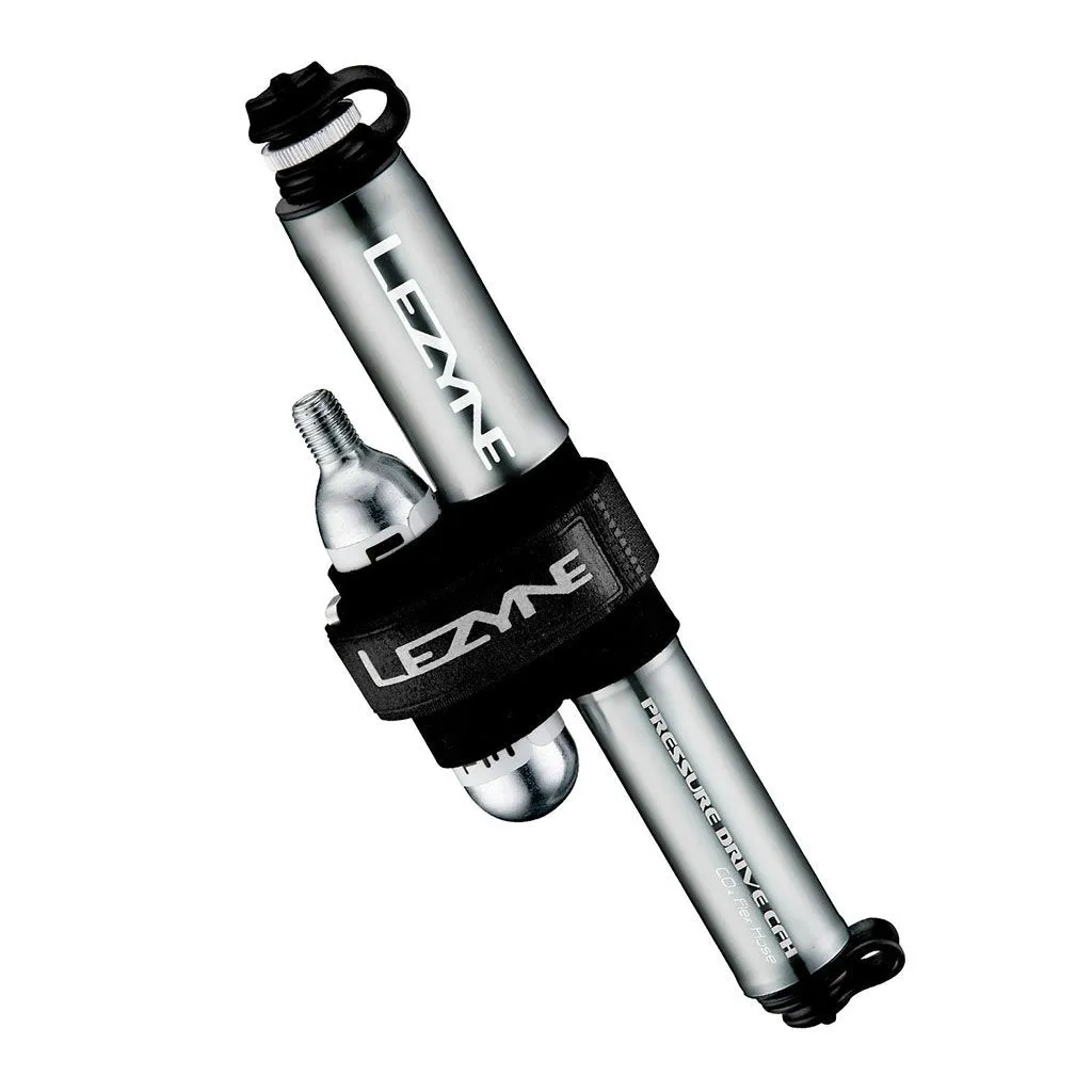 Lezyne Pressure Drive CFH-2-in-1 CO2 Pump - Light Grey